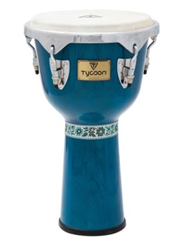 Concerto Series Blue Finish Djembe by for