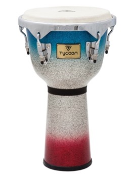 Master Platinum Tri-Fade Series Djembe by for