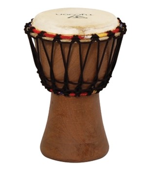 Mango Wood African Djembe by for