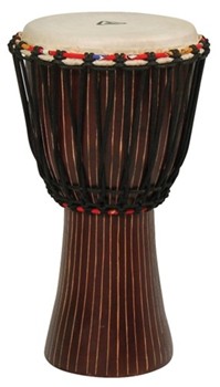 Hand-Carved African Djembe - T1 Finish by for