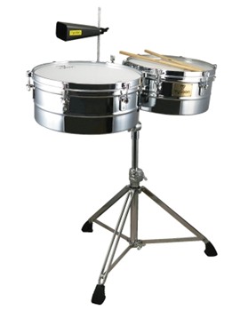 Chrome Shell Timbales by for