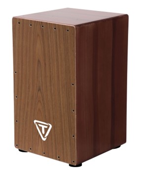 Artist Series Hand-Painted Brown Cajon by for