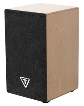 29 Series Siam Oak Cajon With Black Makah Burl Front Plate by for