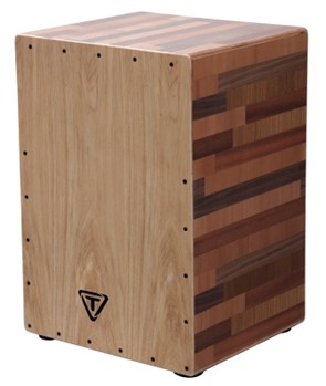 35 Series Wood Mixture Cajon With American Ash Front Plate by for