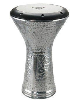 Hand-Hammered Aluminum Doumbek by for