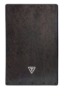 Black Makah Burl Cajon Replacement Front Plate by for