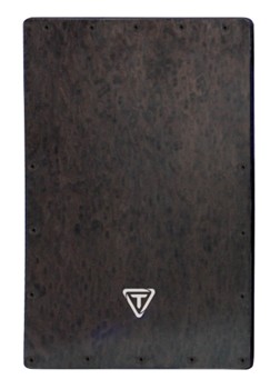 Black Makah Burl Cajon Replacement Front Plate by for