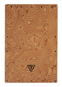 Makah Burl Cajon Replacement Front Plate by for