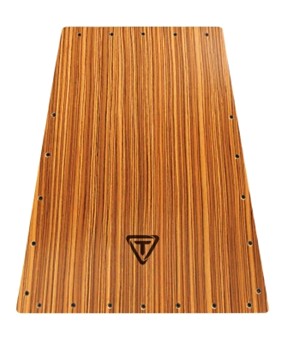 Vertex Series Cajon Zebrano Replacement Front Plate by for