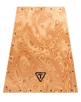 Vertex Series Cajon Makah Burl Replacement Front Plate by for