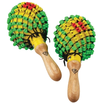 Beaded Maracas by for