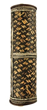 Large Rattan Bamboo Shaker by for