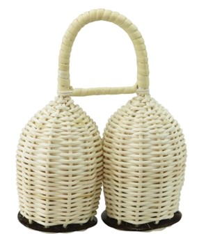 Double Rattan Shaker by for
