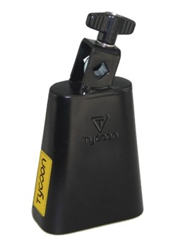 4.5 inch. Black Powder Coated Cowbell by for