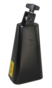 7 inch. Black Powder Coated Cowbell by for