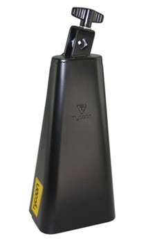 9 inch. Black Powder Coated Cowbell by for