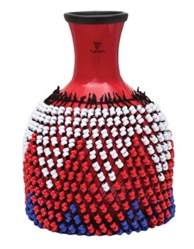 Red Fiberglass Shekere by for