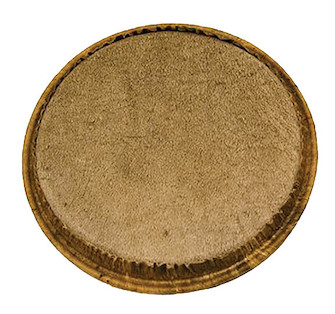 Natural Unbleached Cowskin Head For 10 Kenkeni by for