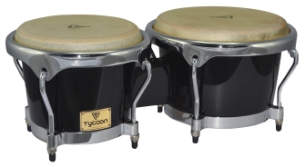 Master Series Black Finish Bongos by for