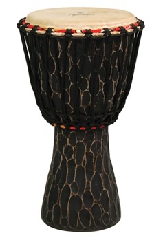 Master Handcrafted African Djembe by for