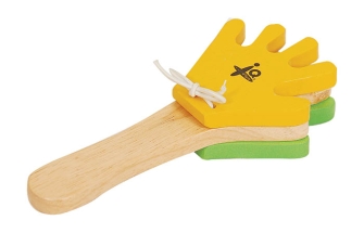 Hand-Shaped Castanet by for