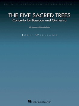 5 Sacred Trees by Williams John for Bassoon and Piano