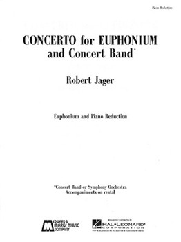 Concerto For Euphonium And Concert Band by Jager Robert E for Euphonium and Piano