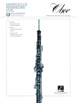 Master Solos Intermediate Level for Oboe by Various - Jaeger Don - for Oboe and Piano (w/Audio Access)