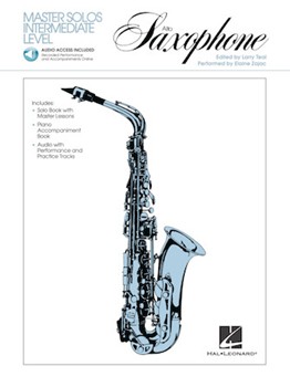 Master Solos Intermediate Level - Alto Sax - Book/Online Audio Alto Sax