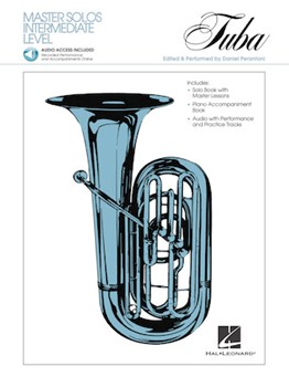 Master Solos Intermediate Level - Tuba (B.C.) - Book/Online Audio Tuba