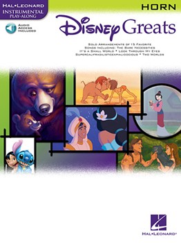 Disney Greats w/online audio [F horn]