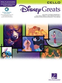 Disney Greats w/online audio [Cello]