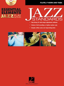 EE Jazz Standards Play-along For Flute/F Horn/Tuba FL/HN/TU
