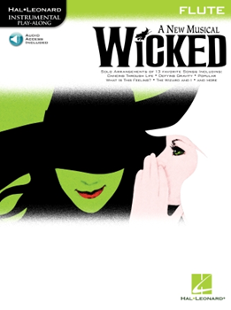 Wicked - Instrumental Play-Along Book with Online Audio Flute