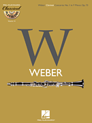 Hal Leonard Weber   Clarinet Concerto #1 in F Minor Op73 -Play-Along Volume 14 - Clarinet