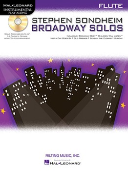 Broadway Solos - Stephen Sondheim by Sondheim Stephen for Flute w/ Audio