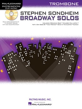 Broadway Solos - Stephen Sondheim by Sondheim Stephen for Trombone w/ Audio
