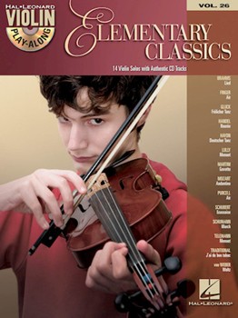 Elementary Classics - Violin Play-Along Volume 26 violin/CD