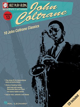 John Coltrane by Coltrane John John Coltrane for Book w/ Audio (Vol 13 Jazz Play Al)