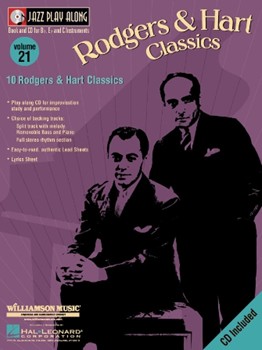 Rodgers & Hart Classics by Rodgers and Hart for Jazz Play- (Vol 21 Jazz Play Al)