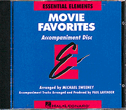 Hal Leonard Various Sweeney  Essential Elements Movie Favorites for Band - Accompaniment CD