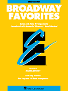 Essential Elements Broadway Favorites - Bb Bass Clarinet