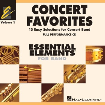 Essential Elements Concert Favorites V.1 by Various - Higginslavenderswe - for Accompaniment CD (Vol 1)