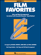 Hal Leonard Various Sweeney/Moss/Lav  Essential Elements Film Favorites - Baritone Treble Clef