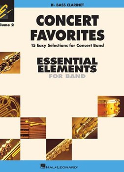 Hal Leonard  Sweeney/Lav/Higgins  Essential Elements Concert Favorites Volume 2 - Bass Clarinet