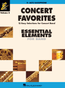 Hal Leonard  Sweeney/Lav/Higgins  Essential Elements Concert Favorites Volume 2 - Alto Saxophone