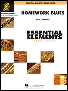 Hal Leonard Lavender P Lavender  Homework Blues - Concert Band