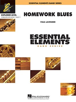 Hal Leonard Lavender P Lavender  Homework Blues - Concert Band