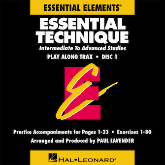 Essential Technique Old Edition by Rhodes Bierschenk and Lautzenheiser for CD (Cd 1)