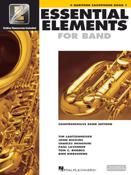 Essential Elements for Band – Eb Bari Saxophone Book 1 With EEI